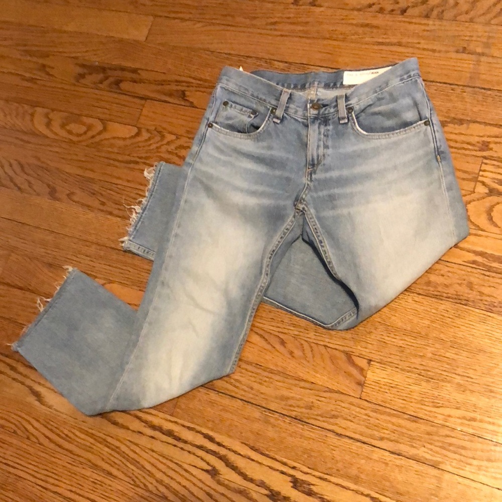 Rag & Bone X Boyfriend Jean in Chaucer Size 24 - Picture 3 of 7